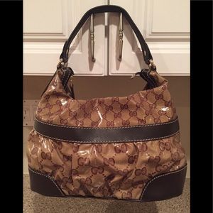 Authentic Gucci Crystal Hobo bag
